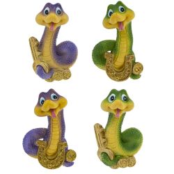 GAEM Магнит "Змея", L4,5 W2,5 H7 см, 4в.