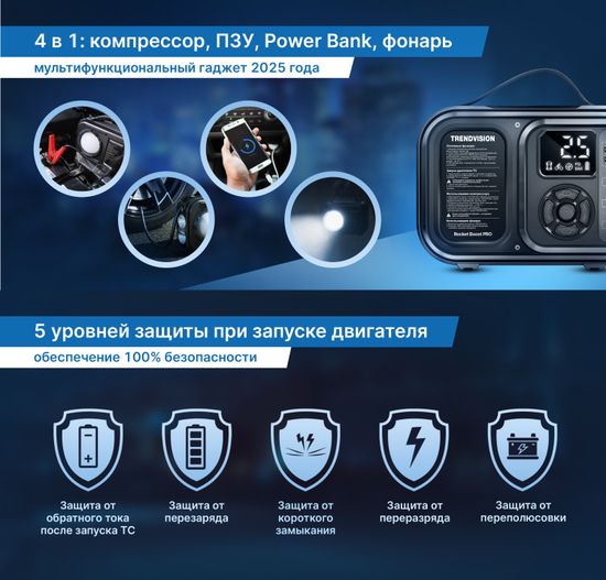 TrendVision Rocket Boost PRO