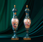 Парные вазы в дворцовом стиле