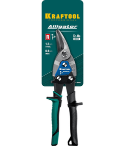KRAFTOOL Alliator, 250 мм, правые ножницы по металлу (2328-R)