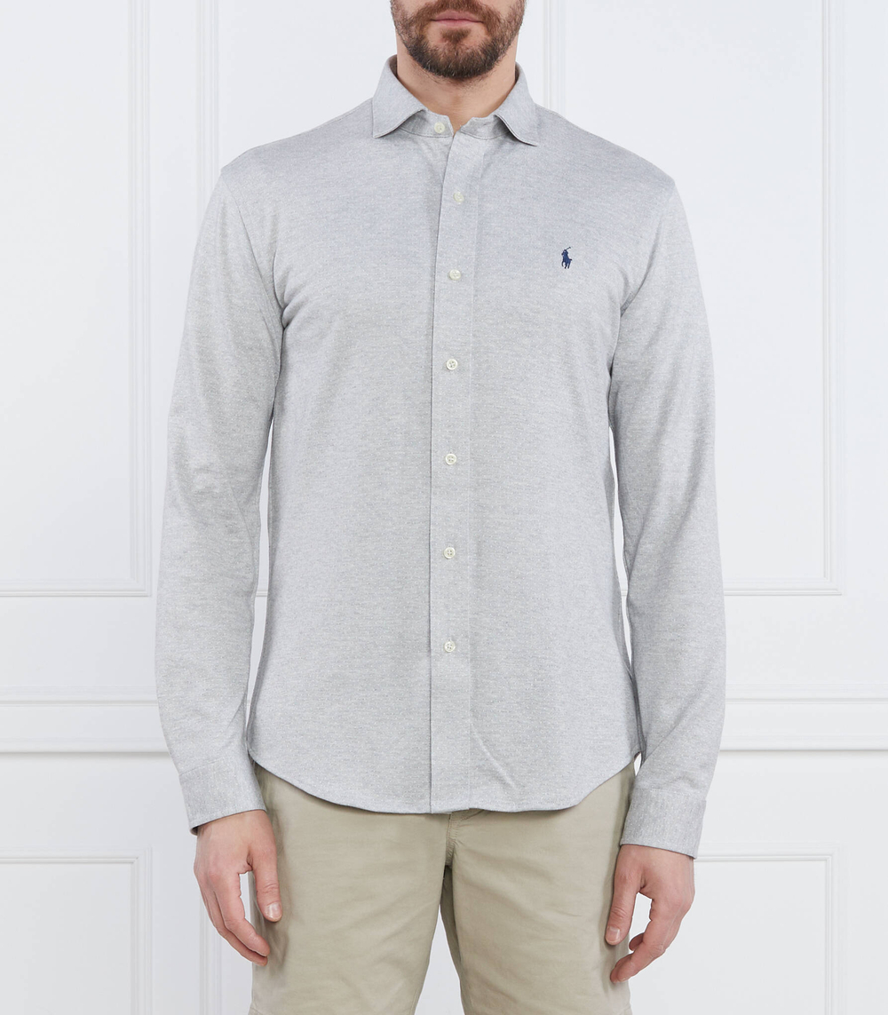 Рубашка POLO RALPH LAUREN - серый(710899075)