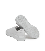 Кожаные кроссовки maxi kup monogram injekt lo Karl Lagerfeld - белый(KL52215)