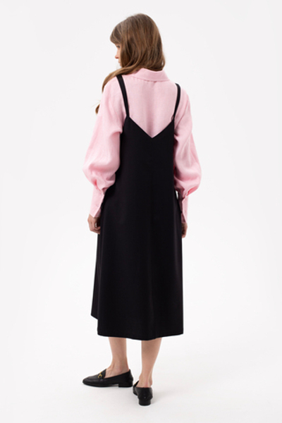 Merino wool blend dress