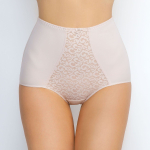 Трусы-макси с легким моделирующим эффектом (Размер: 46) (Цвет: черный с бежевым)