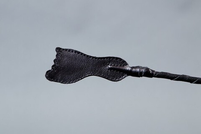 Стек с витым основанием "ступня" (Цвет: черный)