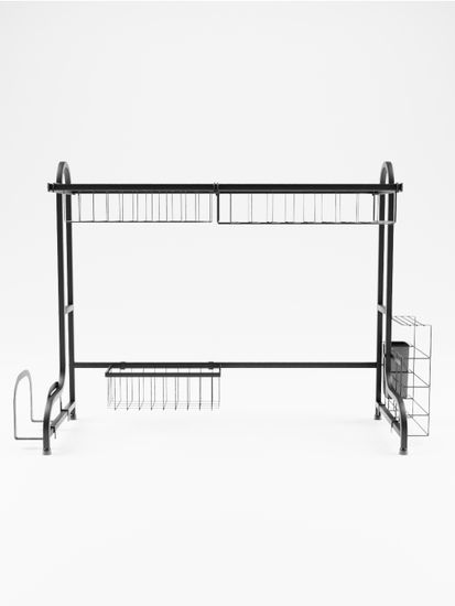 Сушилка для посуды из алюминия Kamille KM-0754 установка над мойкой