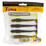 Мягкая приманка Lucky John Tioga Съедобная 4.5" 114мм 5шт 140185 -