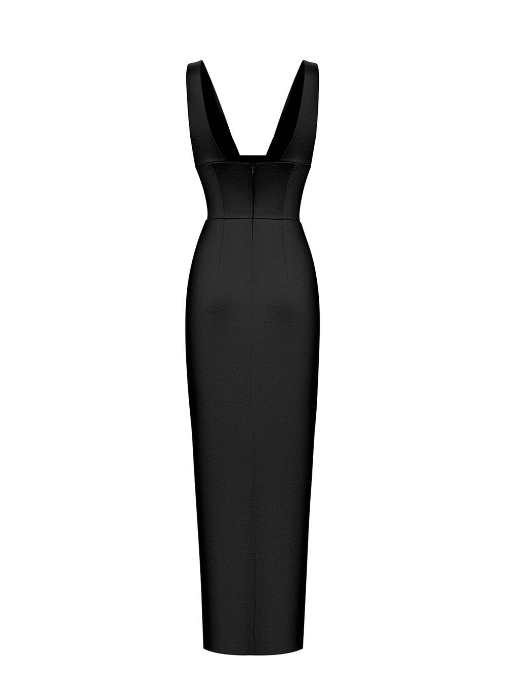 Платье миди удлиненное драпированное из сатина