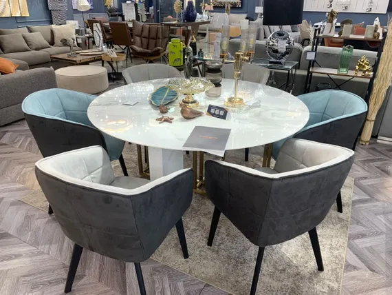 Стул Hert голубой