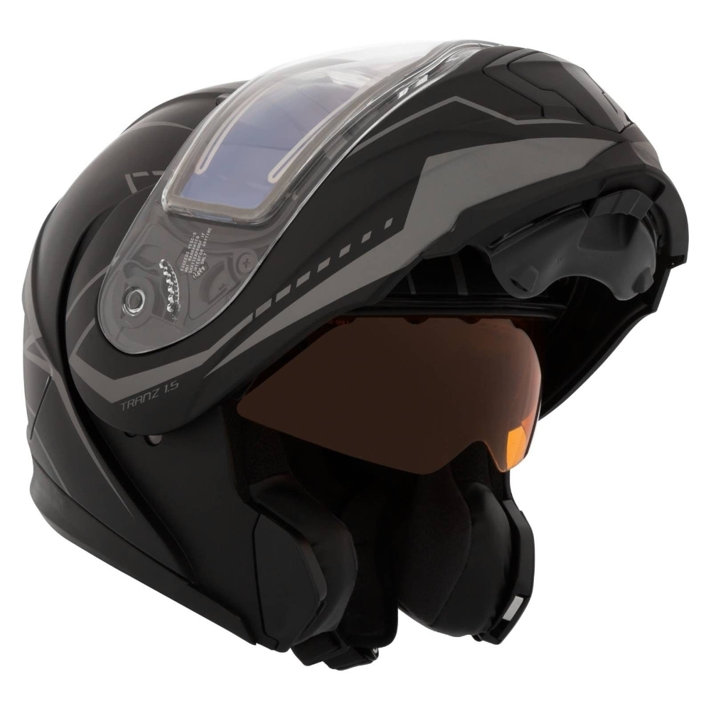 Шлем снегоходный с электрообогревом СКХ Tranz 1.5 RSV EDL Vision