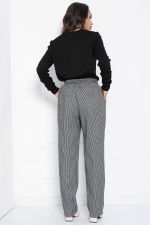 Брюки Кларисса (черно-белые) Б12351-18 LT Collection