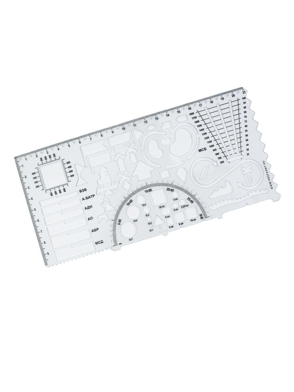 Линейка офицерская Артиллерийская Profarmy
