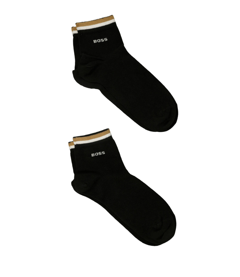 Носки 2 пары 2P SH Stripe CC BOSS BLACK - черный(50491195)