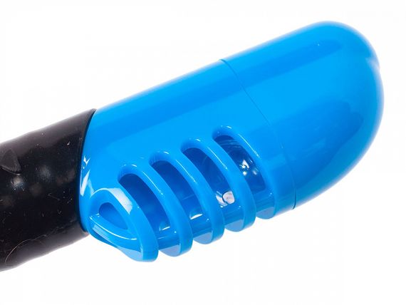 Трубка Sargan Агидель Сухая 2 Клапана черная/синий морской