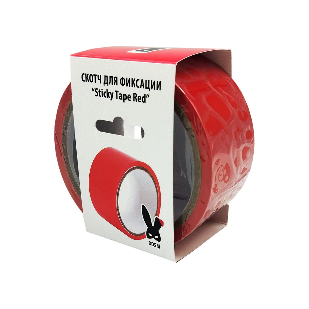 Скотч для фиксации Sticky tape Red красный