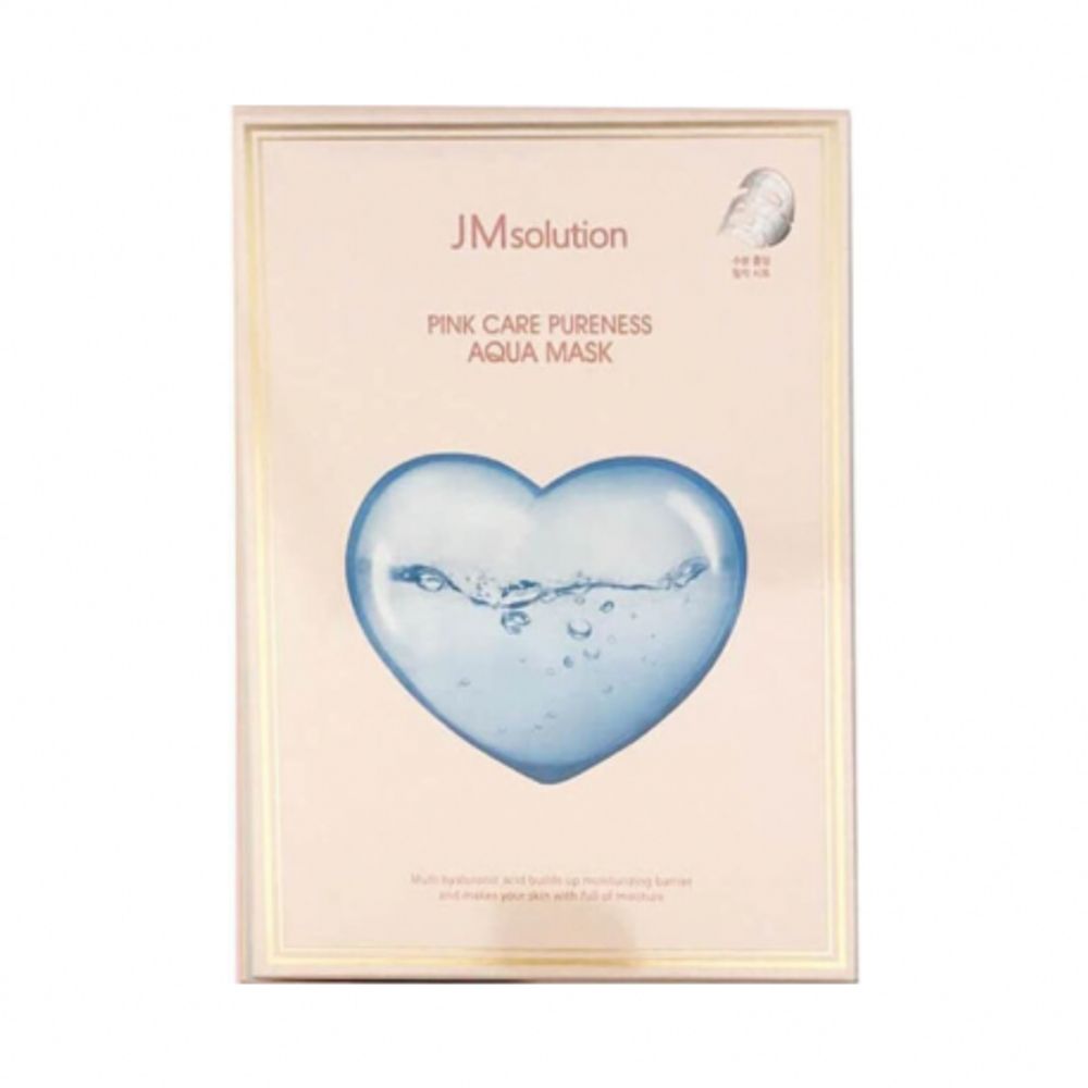 JM SOLUTION Тканевая маска Pink Care Pureness Mask 30 ml
