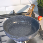 Сковорода 22см Premium blue со съемной ручкой