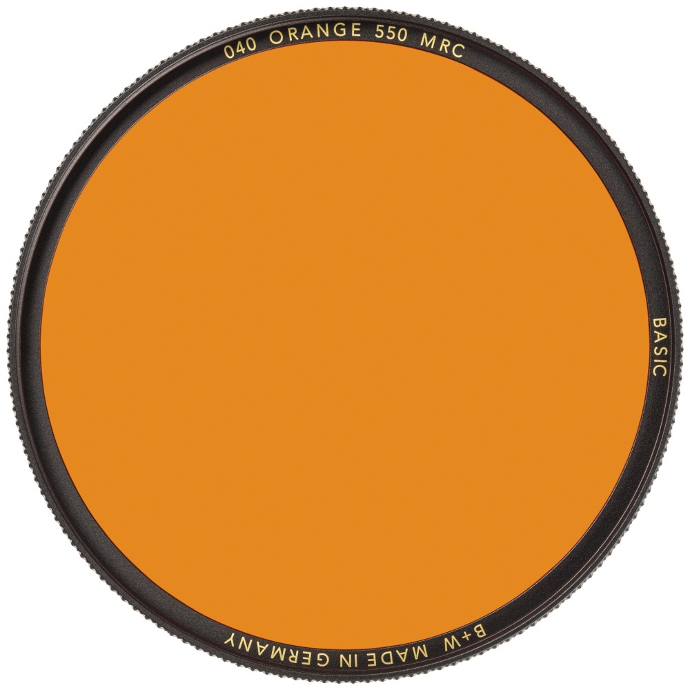 B+W BASIC 040 Orange MRC 550 67mm. Светофильтр для черно-белой съемки