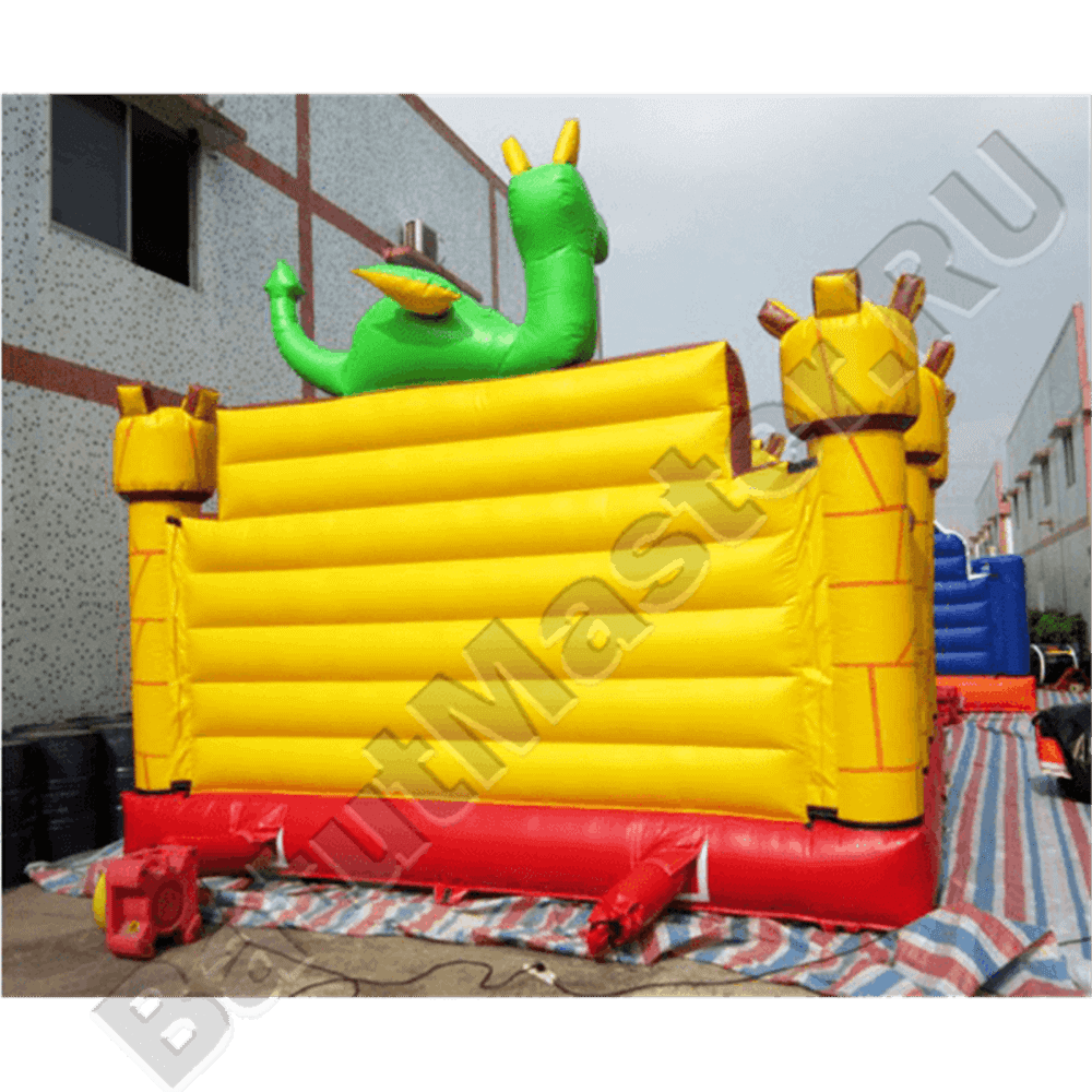 Коммерческий надувной батут "Замок дракона"