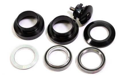 Рулевая колонка TRIX, 1-1/8", безрезьбовая, EC 34/28,6  EC 34/30, подшип. 41x30,15x7мм x45° -2шт