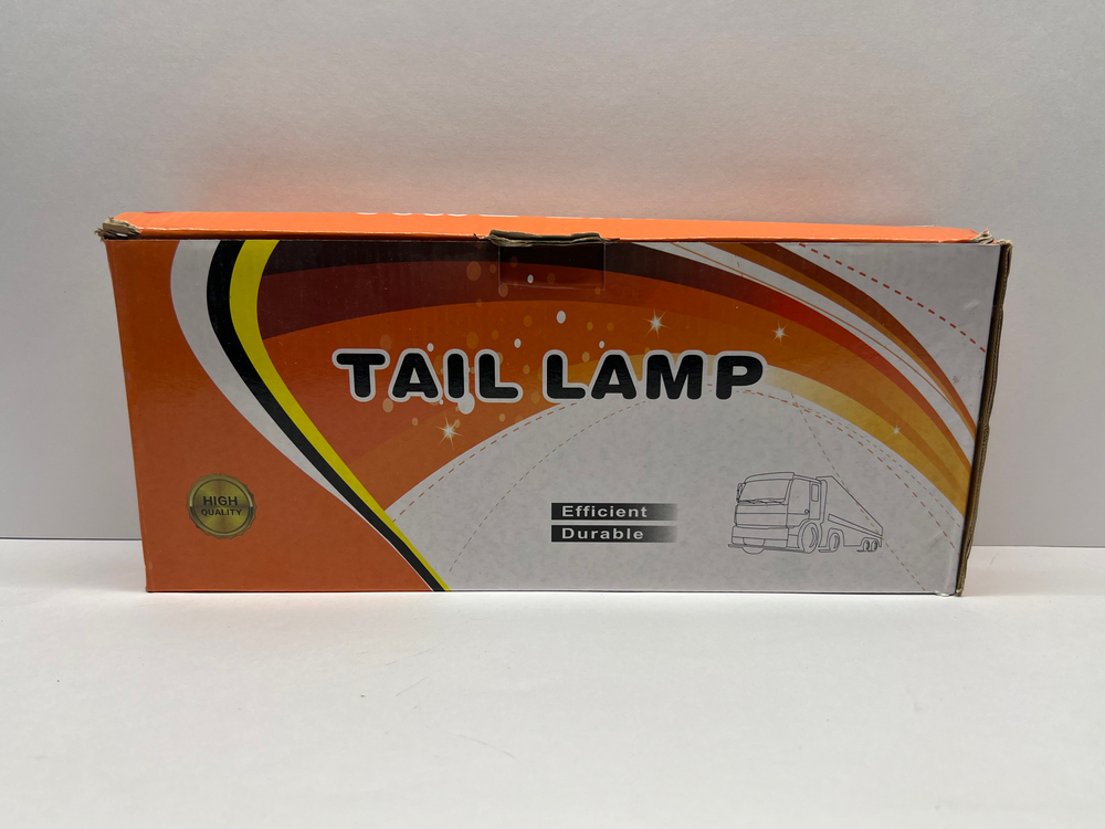 12V FA044-1 / Задние фонари на грузовик, прицеп, ГАЗель, ГАЗ, МАЗ, автобус, 12 Вольт, длина 33 см, FA044-1 - TG (2 шт. / комплект)