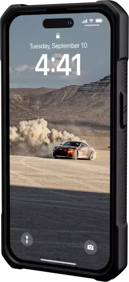 Чехол Uag Monarch для iPhone 14 Pro Max 6.7", цвет черный (Kevlar-Black)