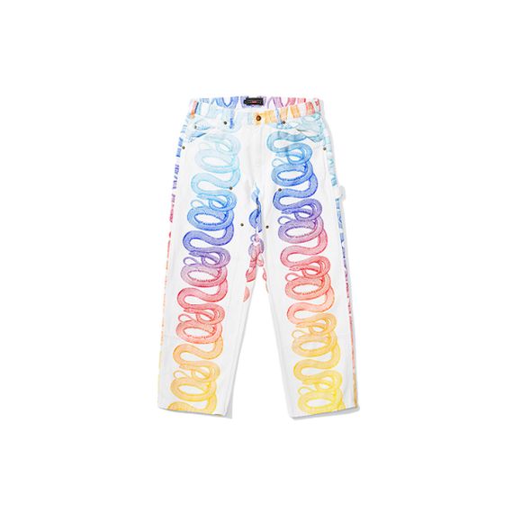 Supreme SS21 Week 4 x HYSTERIC GLAMOUR Snake Double Knee Denim Painter Pant