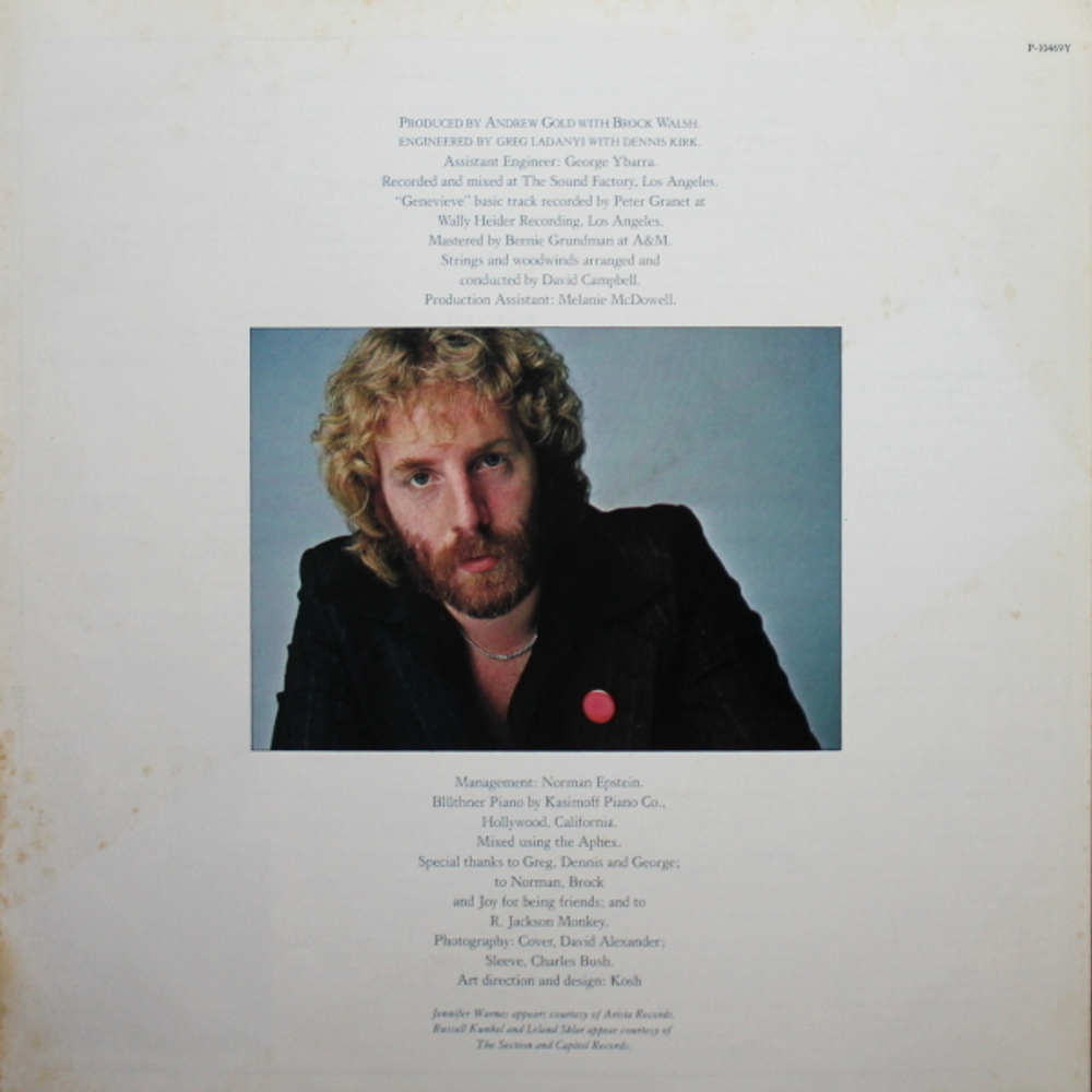Andrew Gold / All This And Heaven Too (LP)
