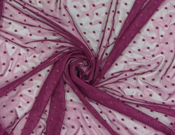 Эластичная сетка, мушки 5 мм, слива