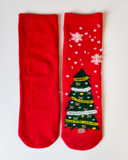 Носки НГ р.35-40 "New Year's magic" Ёлка