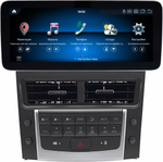 Магнитола для Lexus GS S190 2005-2012 - Carmedia KP-1252 монитор 12.3" в стиле MERCEDES на Android 11, CarPlay, 4G SIM-слот