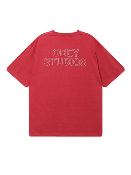 Футболка Кор. Рукав Obey Studios Outline