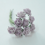 Роза открытая мини 1 см на ножке