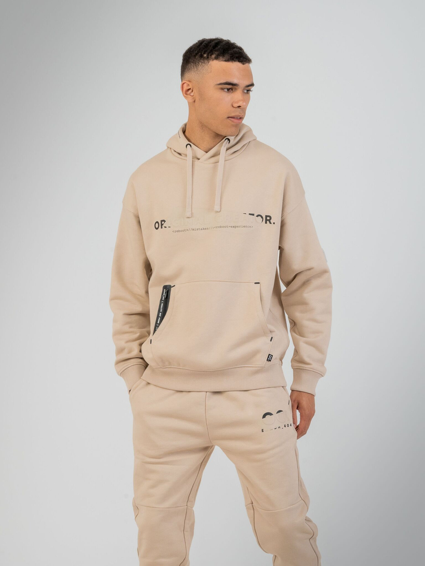 Худи мужское ORIGINAL CREATOR ERROR_404 HOODIE, Бежевый