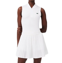 Теннисное платье Lacoste Ultra Dry - white