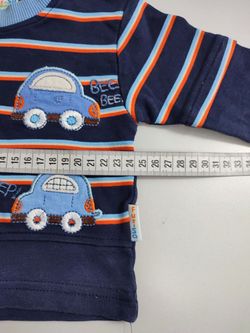 Джемпер Fur - Sa Kids с машинками на 1 год