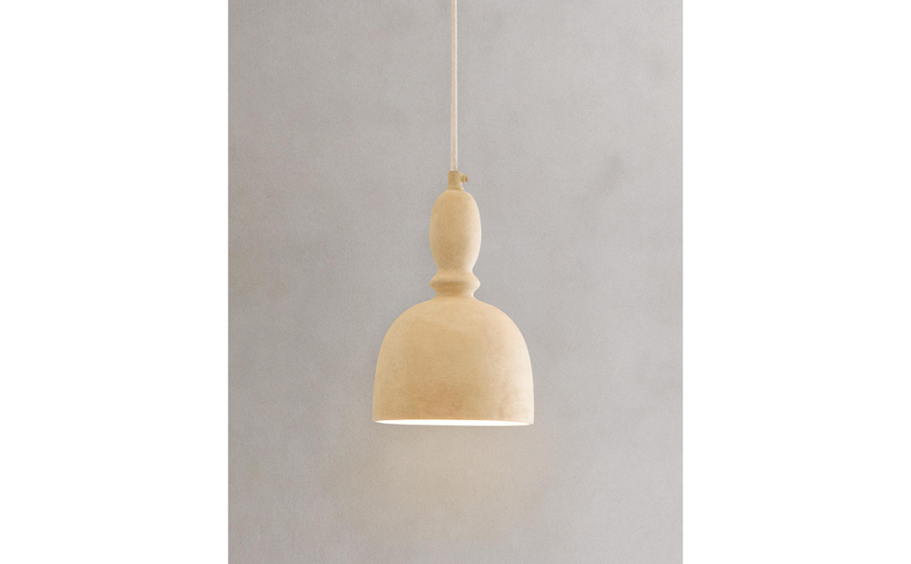 Zara Home Потолочный светильник, цвет бежевый, 19 см