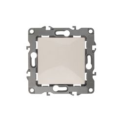 12-1001-02 ЭРА Выключатель, 10АХ-250В, IP20, без м.лапок, Эра12, слоновая кость | Эра 12 Слоновая кость