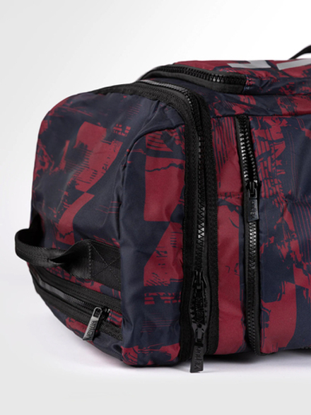 Сумка спортивная Venum UFC Zenith Fight Week Navy Blue/Burgundy/Silver