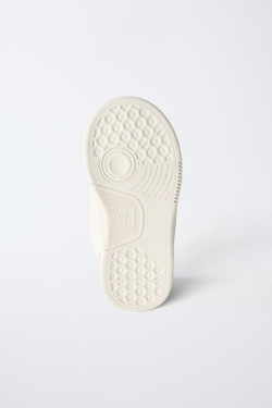 ZARA КОЖАНЫЕ КЕДЫ, БЕЛЫЙ