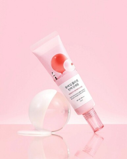 Round Lab Camellia Deep Collagen Firming Sun Serum SPF50+ PA++++, 50ml