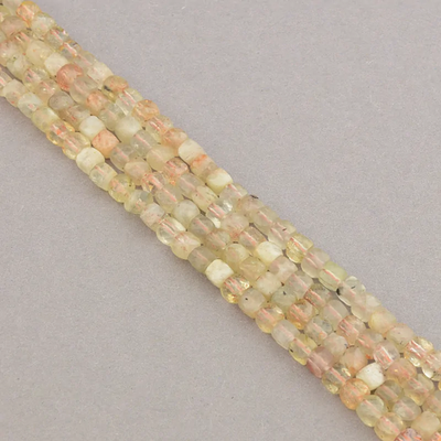 Нитка Солнечный камень 40 см. (Без замка) - Оранжевая