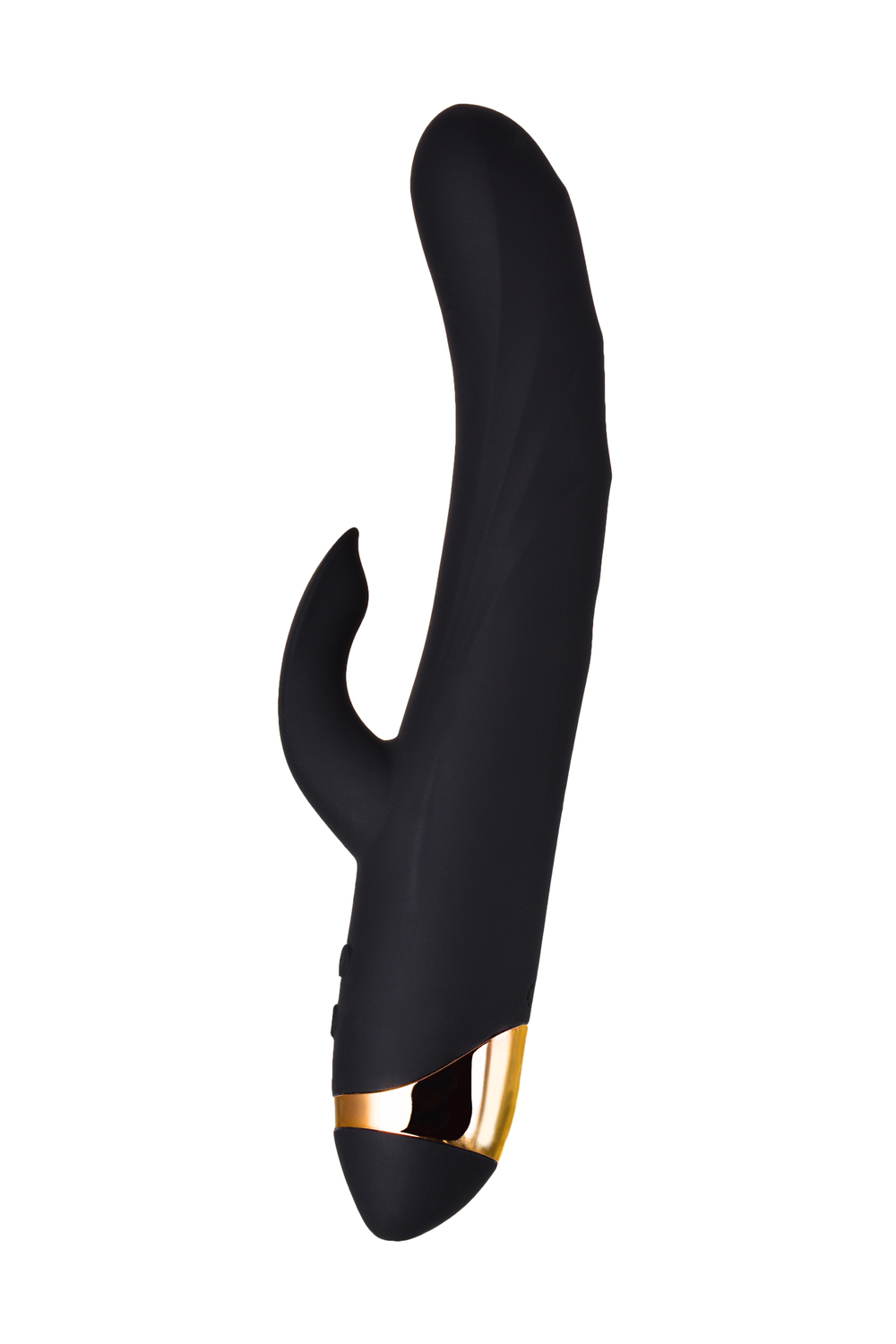 Вибратор с клиторальным стимулятором Waname Thunder черный 24 см
