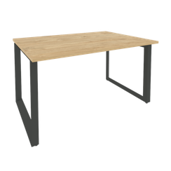 Onix Стол переговорный O.MO-PRG-1.3 Тиквуд Светлый/Металл Антрацит 1380*980*750