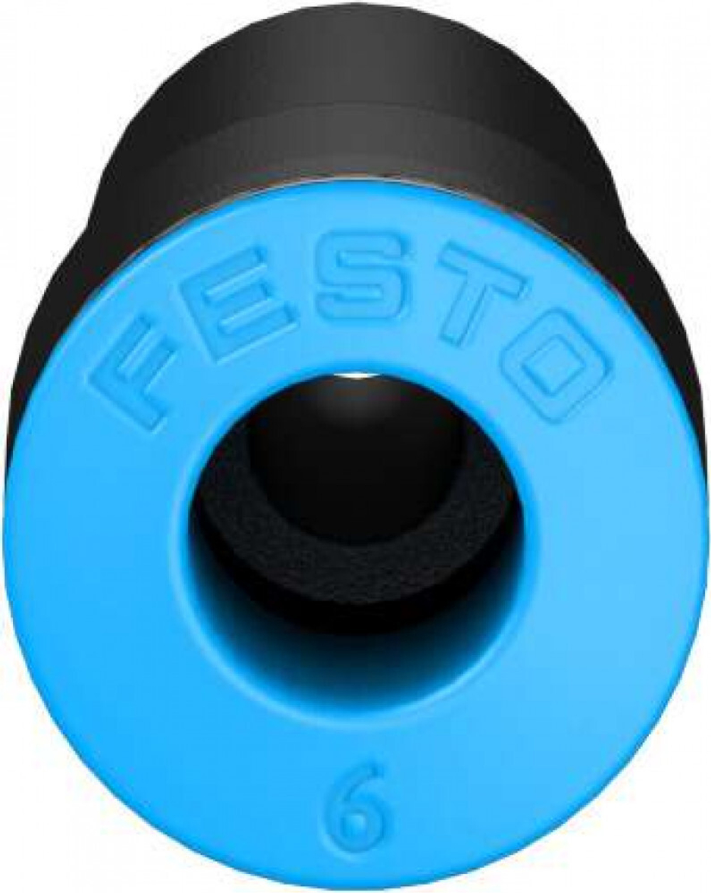 Переходник цанговый со вставной втулкой Festo QS-10H-6 (комплект 10 шт)