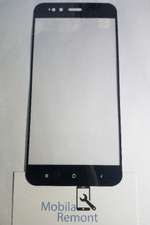 Защитное стекло "С рамкой" для Xiaomi Mi A1/Mi 5X Черное