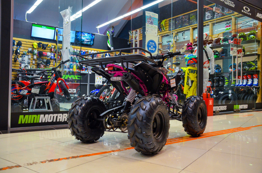 MOTAX ATV T-Rex LUX 125 сс Черно-розовый