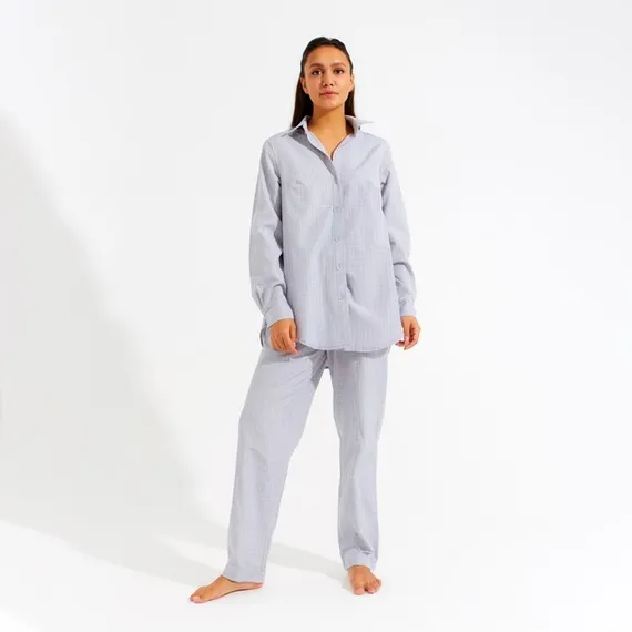 Брюки женские MINAKU: Home collection цвет серый, р-р 42