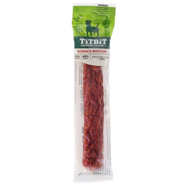 Лакомство TiTBiT Колбаса Финская для собак Золотая коллекция