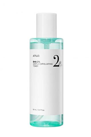 Тонер для лица отшелушивающий с салициловой кислотой ANUA BHA 2% Gentle Exfoliating Toner 150 мл
